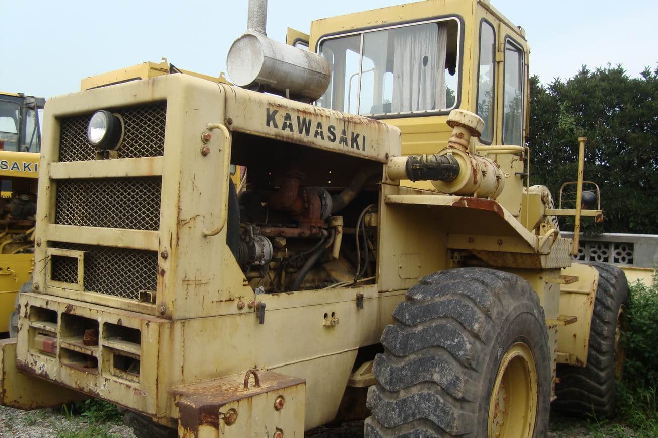 used kawasaki 70b loader